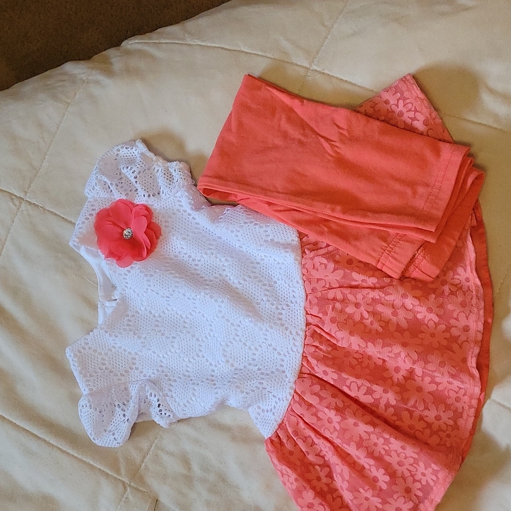 Sweet matching set w girly details